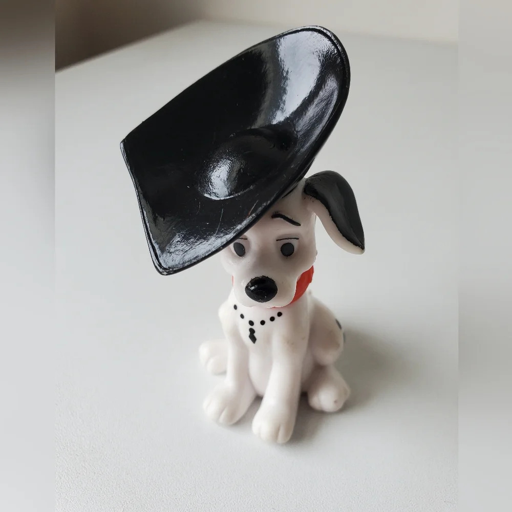 Disney 101 Dalmatians/McDonald's | Red Collar Black Hat Necklace Dog